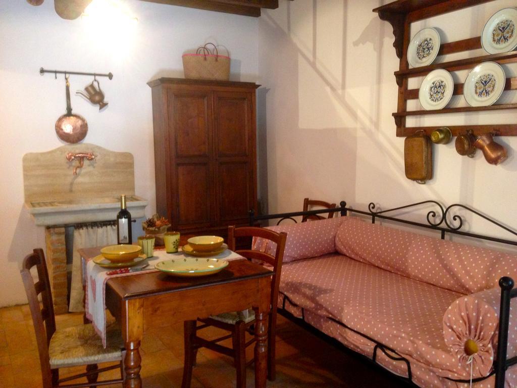 Casa Mia A Cortona Daire Oda fotoğraf