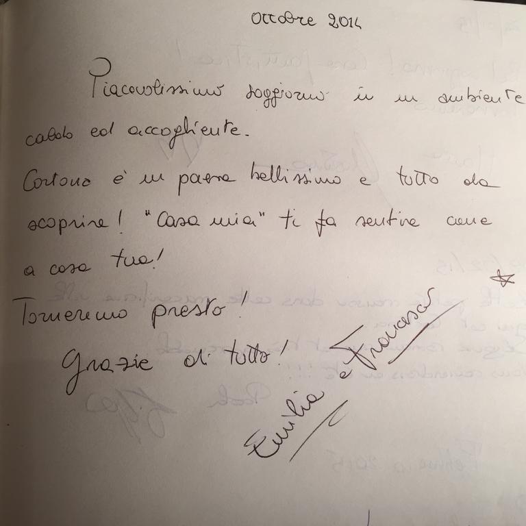 Casa Mia A Cortona Daire Oda fotoğraf