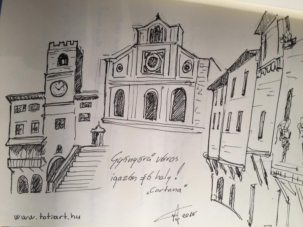 Casa Mia A Cortona Daire Oda fotoğraf
